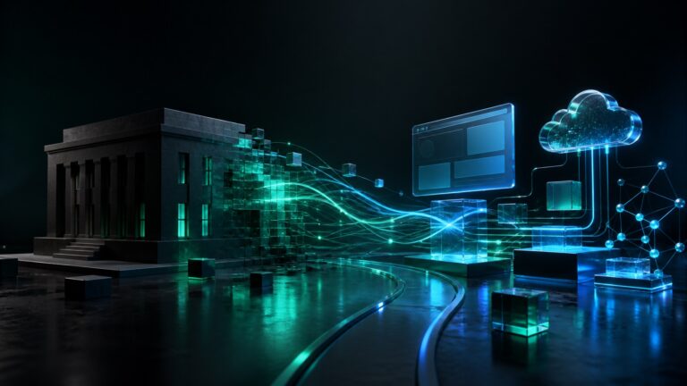 Azienda tradizionale collegata a un ecosistema digitale