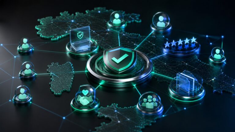 Identità aziendale verificata collegata a sito, recensioni e pubblico nazionale