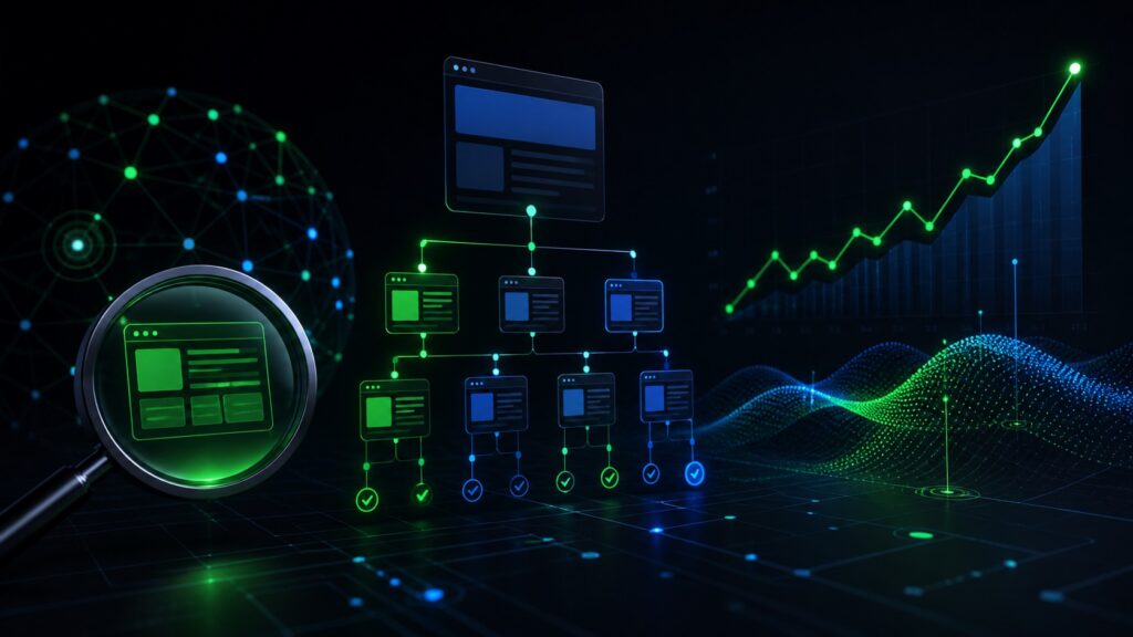Analisi SEO tecnica e crescita della visibilità organica